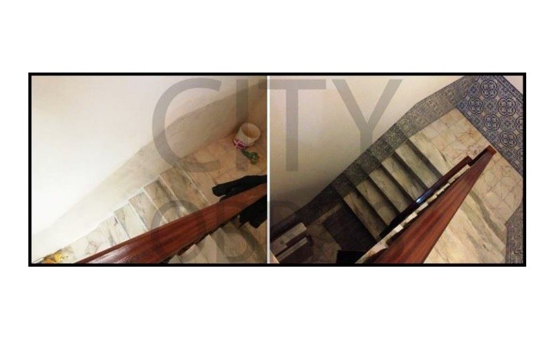 Remodelação de escadas em vivenda